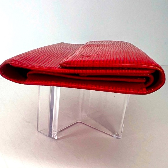 ❤️LOUIS VUITTON Red Epi Porte Tresor International Long Wallet | PRELOVED❤️‼️ - Picture 4 of 13